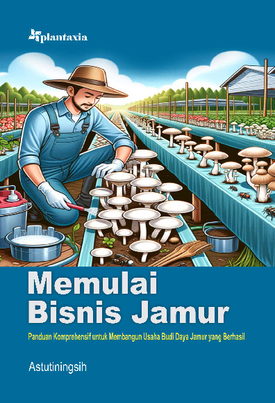 Sampul buku Memulai Bisnis Jamur...